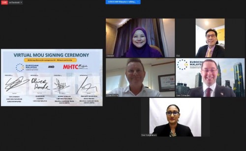 Virtual MOU Signing between EUROCHAM Malaysia and MHTC